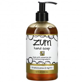 ZUM, Zum Hand Soap, ладан и мирра, 354 мл (12 жидк. Унций) - описание