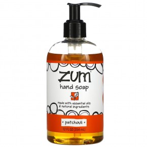 ZUM, Zum Hand Soap, пачули, 354 мл (12 жидк. Унций) - описание