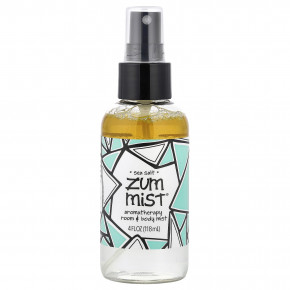 ZUM, Zum Mist®, ароматерапевтический спрей для комнаты и тела, с морской солью, 118 мл (4 жидк. унции) - описание | фото