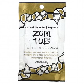 ZUM, Zum Tub, Frankincense & Myrrh, 2 oz (56 g) - описание