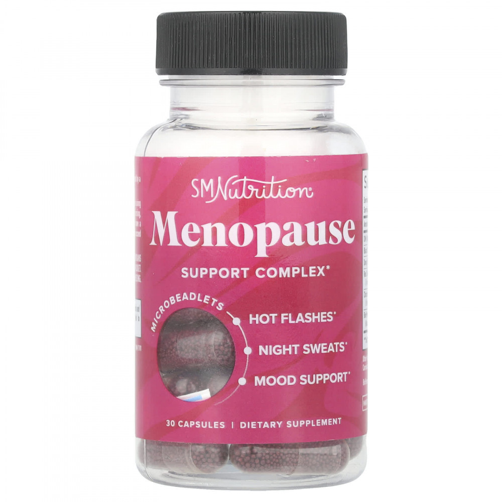SMNutrition, Комплекс для поддержки менопаузы, 30 капсул в Москве - eco-herb.ru | изображение SMNutrition, Комплекс для поддержки менопаузы, 30 капсул в Москве - eco-herb.ru | фото