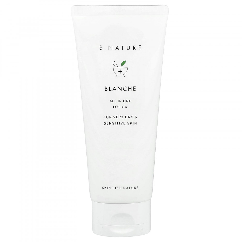 S.NATURE, Blanche, универсальный лосьон, для очень сухой и чувствительной кожи, 200 мл в Москве - eco-herb.ru | изображение S.NATURE, Blanche, универсальный лосьон, для очень сухой и чувствительной кожи, 200 мл в Москве - eco-herb.ru | фото