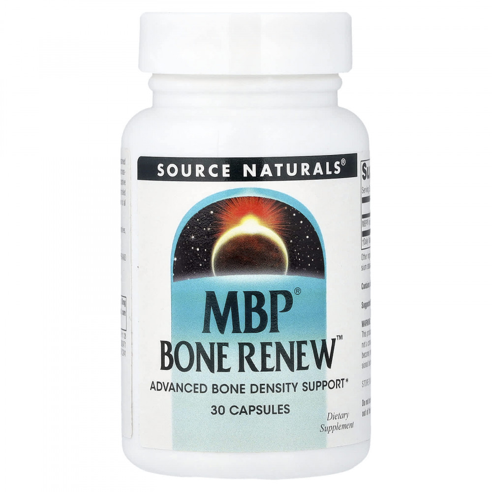 Source Naturals, MBP®, Bone Renew™, 40 мг, 30 капсул в Москве - eco-herb.ru | изображение Source Naturals, MBP®, Bone Renew™, 40 мг, 30 капсул в Москве - eco-herb.ru | фото