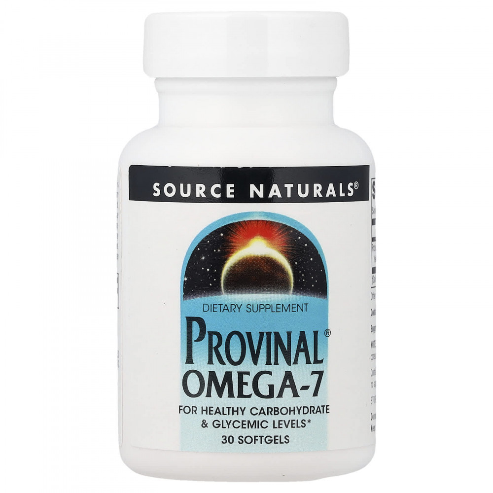 Source Naturals, Provinal® Omega-7, 30 капсул в Москве - eco-herb.ru | изображение Source Naturals, Provinal® Omega-7, 30 капсул в Москве - eco-herb.ru | фото