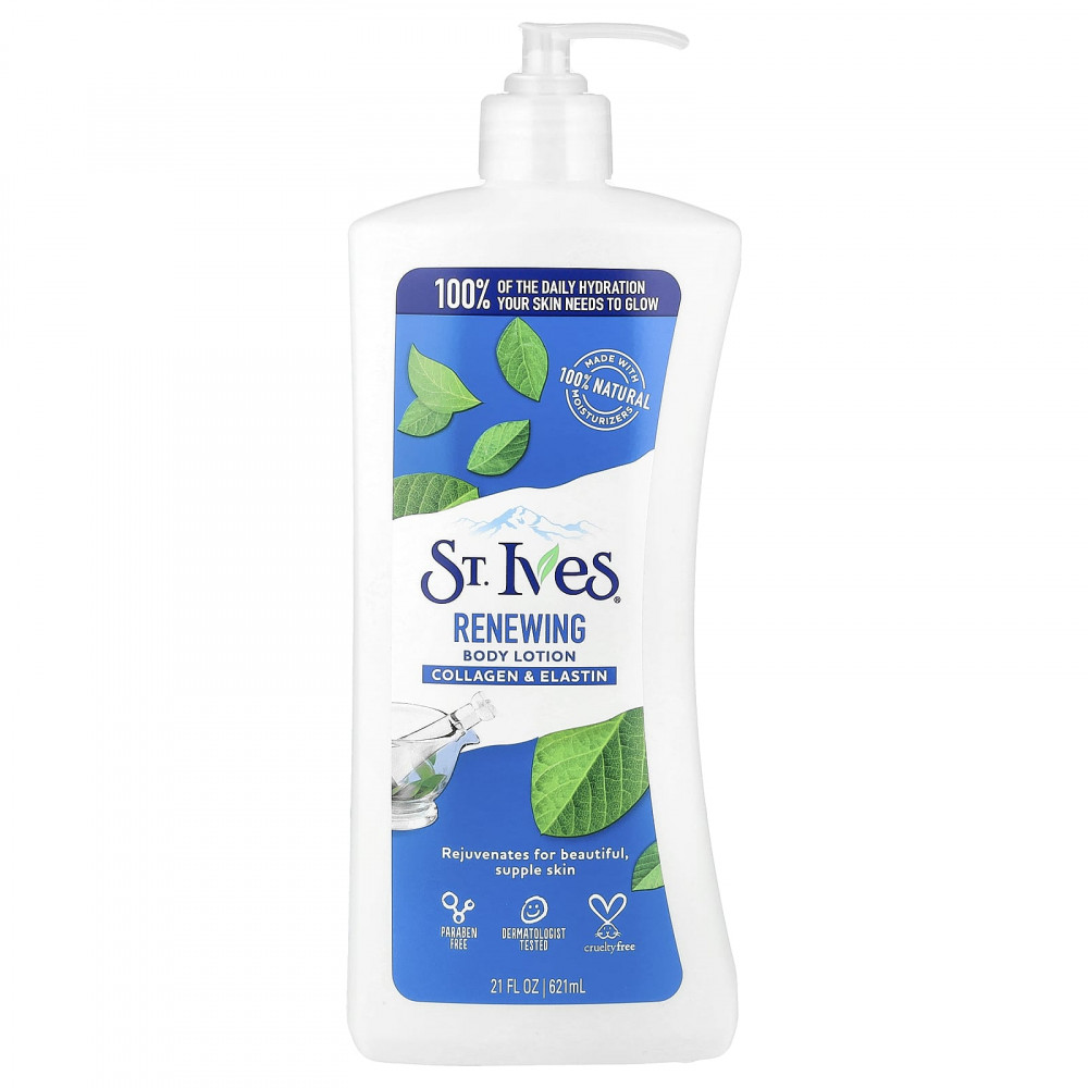 St. Ives, обновляющий лосьон для тела, коллаген и эластин, 621 мл (21 жидк. унция) (Товар снят с продажи) в Москве - eco-herb.ru | изображение St. Ives, обновляющий лосьон для тела, коллаген и эластин, 621 мл (21 жидк. унция) (Товар снят с продажи) в Москве - eco-herb.ru | фото