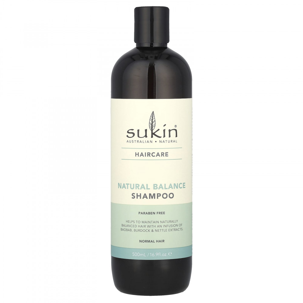 Sukin, Шампунь Natural Balance, для нормальных волос, 500 мл (16,9 жидк. Унции) в Москве - eco-herb.ru | изображение Sukin, Шампунь Natural Balance, для нормальных волос, 500 мл (16,9 жидк. Унции) в Москве - eco-herb.ru | фото