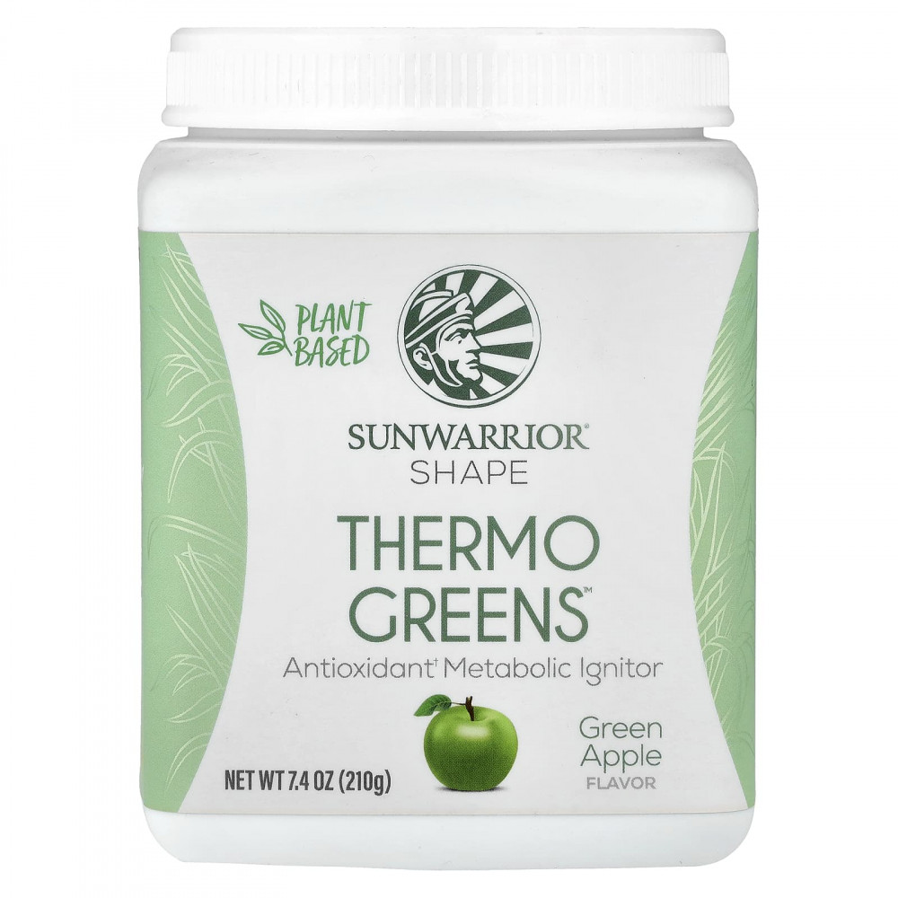 Sunwarrior, Shape, Thermo Greens™, со вкусом зеленого яблока, 210 г (7,4 унции) в Москве - eco-herb.ru | изображение Sunwarrior, Shape, Thermo Greens™, со вкусом зеленого яблока, 210 г (7,4 унции) в Москве - eco-herb.ru | фото