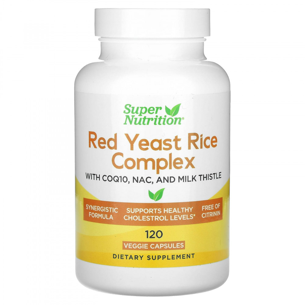 California Gold Nutrition, комплекс с органическим красным ферментированным рисом, N-ацетилцистеином, коэнзимом Q10 и экстрактом расторопши, 120 вегетарианских капсул в Москве - eco-herb.ru | изображение California Gold Nutrition, комплекс с органическим красным ферментированным рисом, N-ацетилцистеином, коэнзимом Q10 и экстрактом расторопши, 120 вегетарианских капсул в Москве - eco-herb.ru | фото