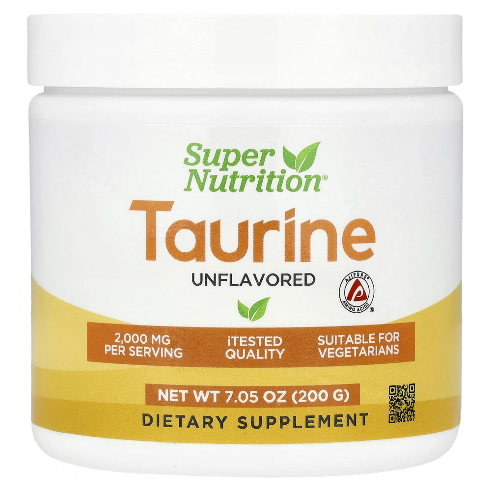 Super Nutrition, таурин, без добавок, 200 г (7,05 унции) в Москве - eco-herb.ru | изображение Super Nutrition, таурин, без добавок, 200 г (7,05 унции) в Москве - eco-herb.ru | фото