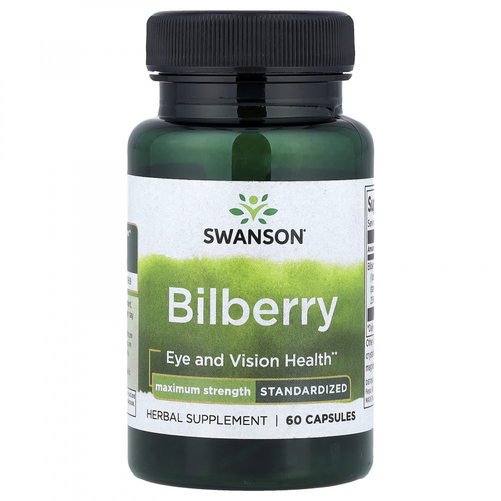 Swanson Vitamins, черника, стандартизированная, 60 капсул (250 мг в 1 капсуле) в Москве - eco-herb.ru | изображение Swanson Vitamins, черника, стандартизированная, 60 капсул (250 мг в 1 капсуле) в Москве - eco-herb.ru | фото