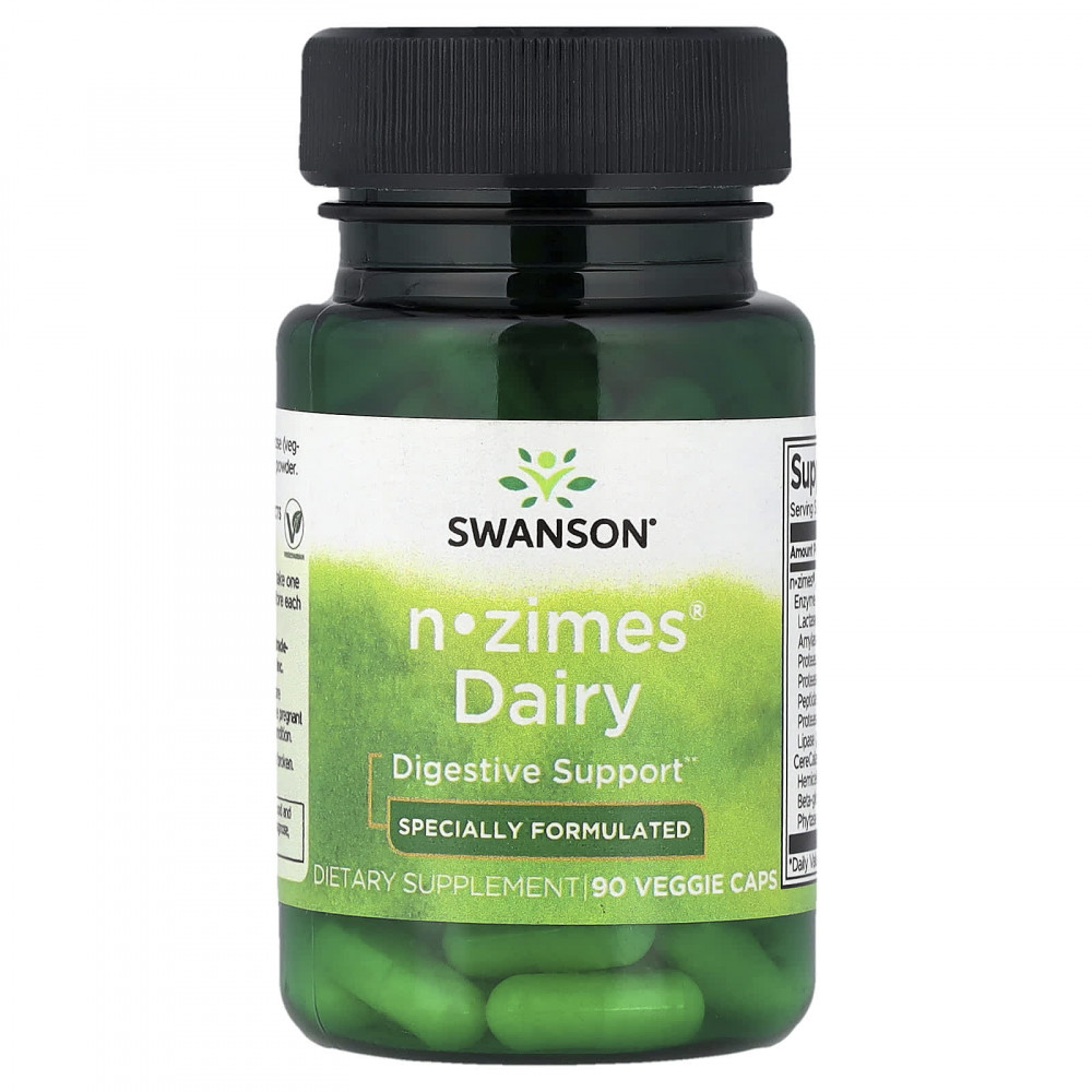 Swanson, N Zimes® Dairy, 90 растительных капсул (Товар снят с продажи) в Москве - eco-herb.ru | изображение Swanson, N Zimes® Dairy, 90 растительных капсул (Товар снят с продажи) в Москве - eco-herb.ru | фото