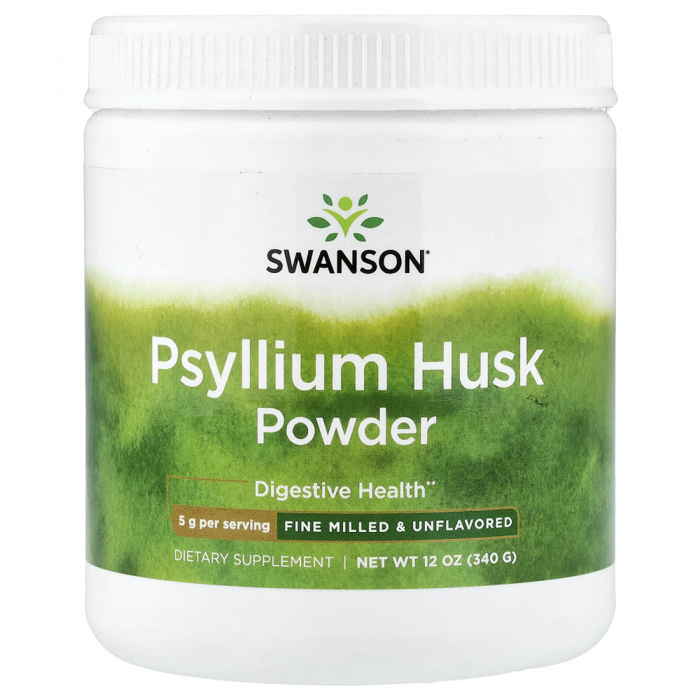 Swanson, Порошок из шелухи семян подорожника, 5 г, 340 г (12 унций) (Товар снят с продажи) в Москве - eco-herb.ru | изображение Swanson, Порошок из шелухи семян подорожника, 5 г, 340 г (12 унций) (Товар снят с продажи) в Москве - eco-herb.ru | фото