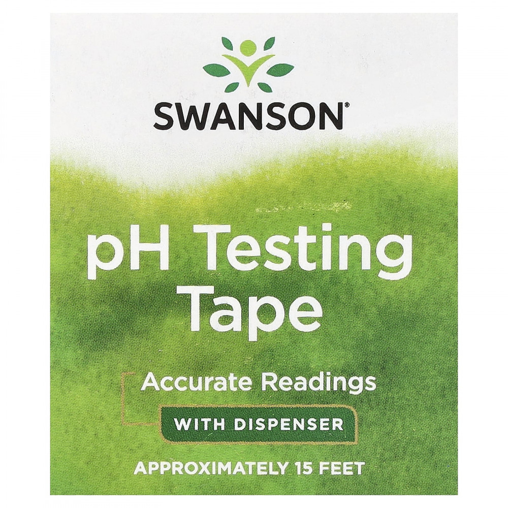 Swanson, Рулетка для теста на уровень pH с дозатором, прибл. 15 футов (15 футов) в Москве - eco-herb.ru | изображение Swanson, Рулетка для теста на уровень pH с дозатором, прибл. 15 футов (15 футов) в Москве - eco-herb.ru | фото