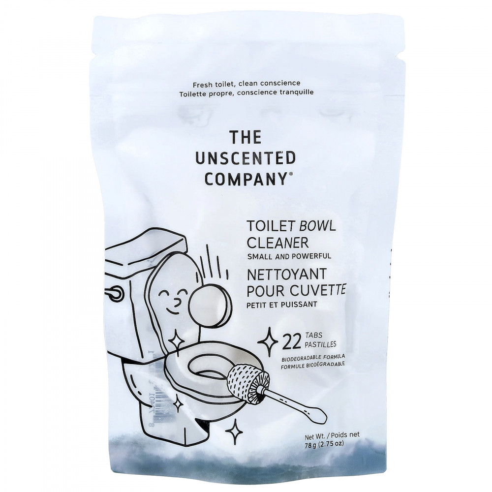 The Unscented Company, Средство для чистки унитазов, без отдушек, 22 таблетки, 78 г (2,75 унции) в Москве - eco-herb.ru | изображение The Unscented Company, Средство для чистки унитазов, без отдушек, 22 таблетки, 78 г (2,75 унции) в Москве - eco-herb.ru | фото