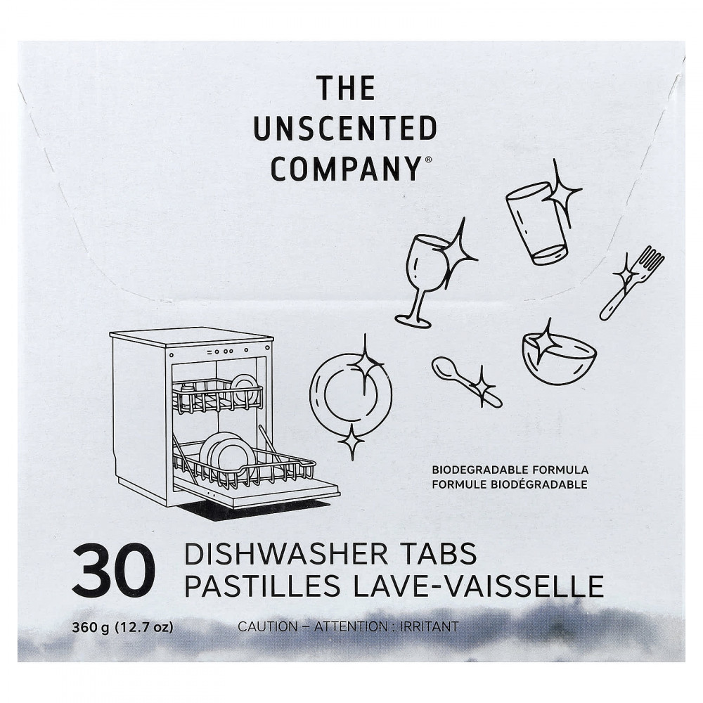 The Unscented Company, Таблетки для посудомоечной машины, 30 таблеток, 360 г (12,7 унции) в Москве - eco-herb.ru | изображение The Unscented Company, Таблетки для посудомоечной машины, 30 таблеток, 360 г (12,7 унции) в Москве - eco-herb.ru | фото