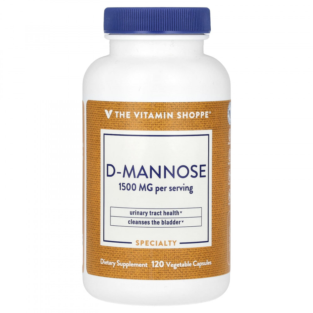 The Vitamin Shoppe, D-манноза, 120 растительных капсул (500 мг в 1 капсуле) в Москве - eco-herb.ru | изображение The Vitamin Shoppe, D-манноза, 120 растительных капсул (500 мг в 1 капсуле) в Москве - eco-herb.ru | фото