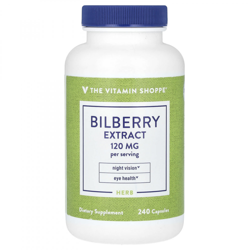 The Vitamin Shoppe, экстракт черники, 240 капсул (60 мг в 1 капсуле) в Москве - eco-herb.ru | изображение The Vitamin Shoppe, экстракт черники, 240 капсул (60 мг в 1 капсуле) в Москве - eco-herb.ru | фото