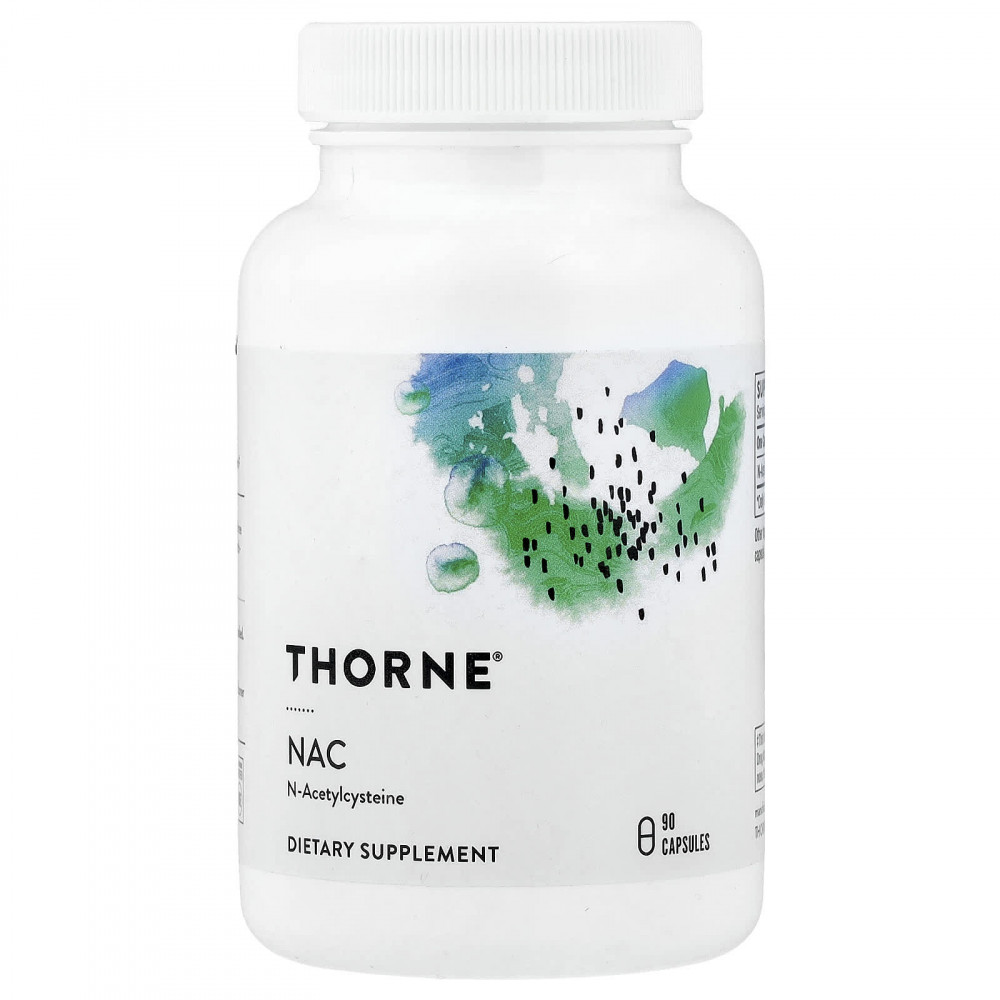 Thorne, NAC, 90 капсул (500 мг в 1 капсуле) в Москве - eco-herb.ru | изображение Thorne, NAC, 90 капсул (500 мг в 1 капсуле) в Москве - eco-herb.ru | фото