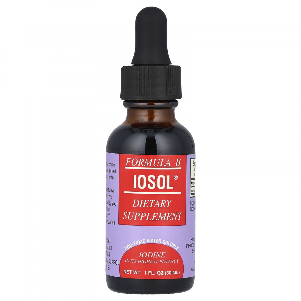 TPCS, Iosol® Formula II, 1 жидк. Унция (30 мл) (1830 мкг на порцию) в Москве - eco-herb.ru | изображение TPCS, Iosol® Formula II, 1 жидк. Унция (30 мл) (1830 мкг на порцию) в Москве - eco-herb.ru | фото