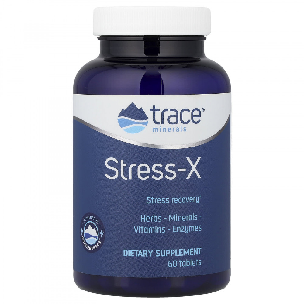 Trace, Stress-X, 60 таблеток в Москве - eco-herb.ru | изображение Trace, Stress-X, 60 таблеток в Москве - eco-herb.ru | фото