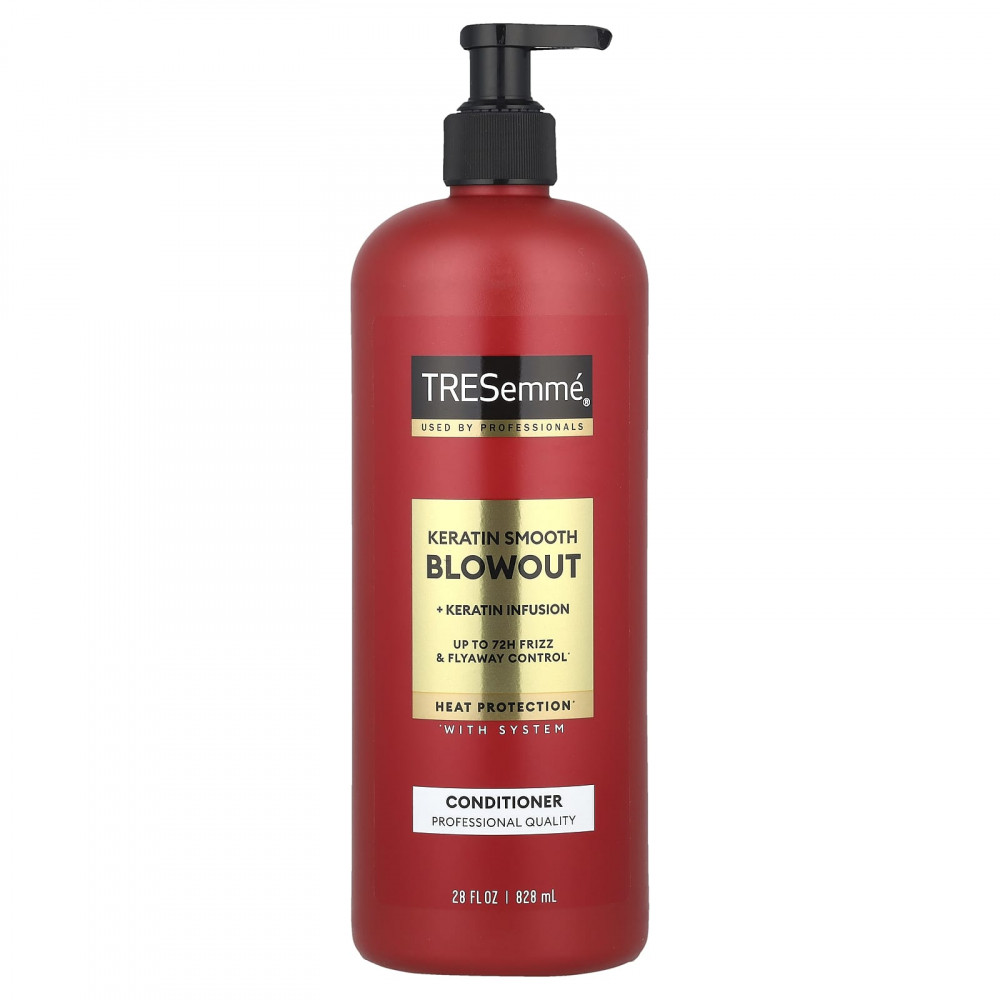 TRESemmé, Keratin Smooth Blowout, кондиционер, 828 мл (28 жидк. Унций) в Москве - eco-herb.ru | изображение TRESemmé, Keratin Smooth Blowout, кондиционер, 828 мл (28 жидк. Унций) в Москве - eco-herb.ru | фото