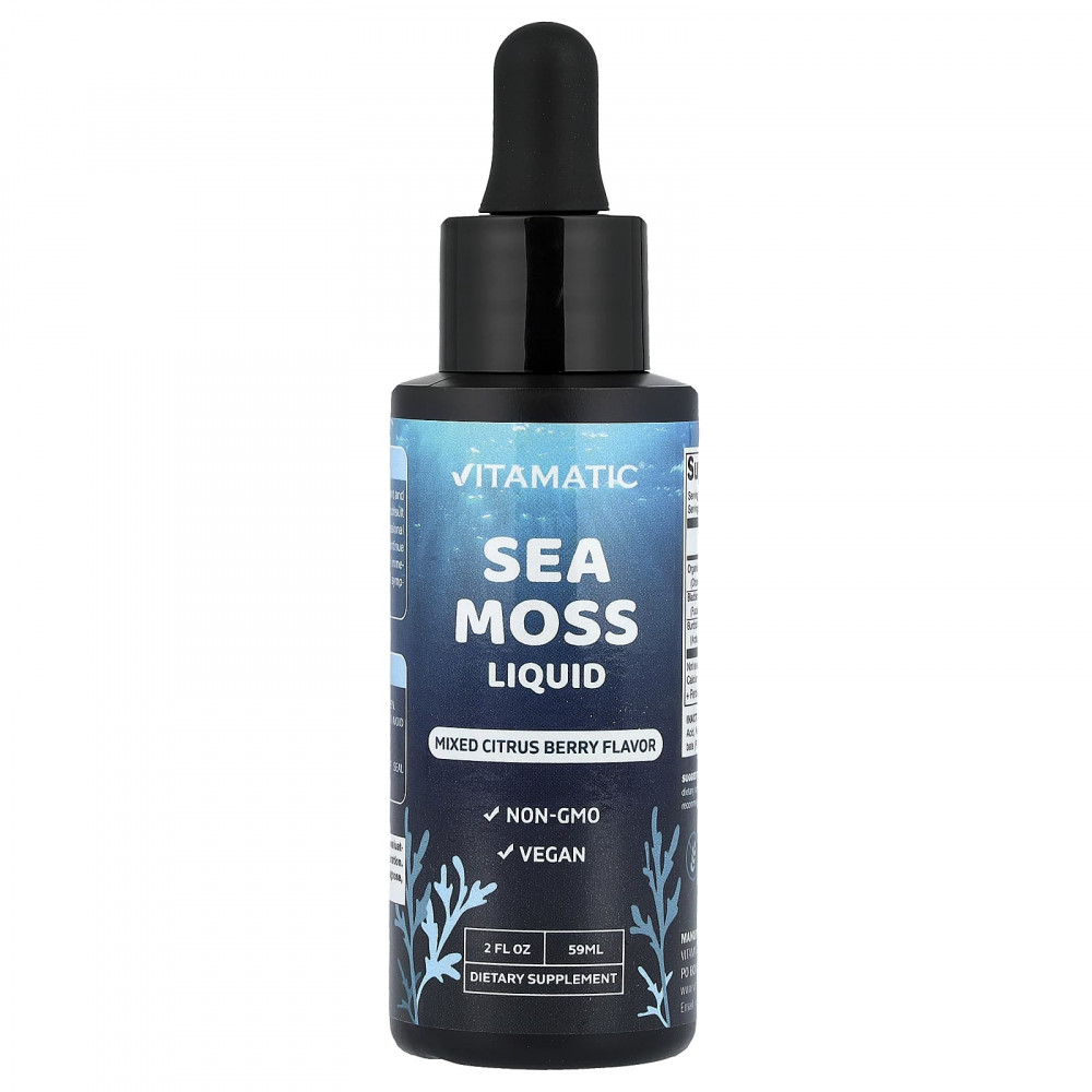 Vitamatic, жидкий мох, цитрусовые и ягоды, 59 мл (2 жидк. унции) в Москве - eco-herb.ru | изображение Vitamatic, жидкий мох, цитрусовые и ягоды, 59 мл (2 жидк. унции) в Москве - eco-herb.ru | фото