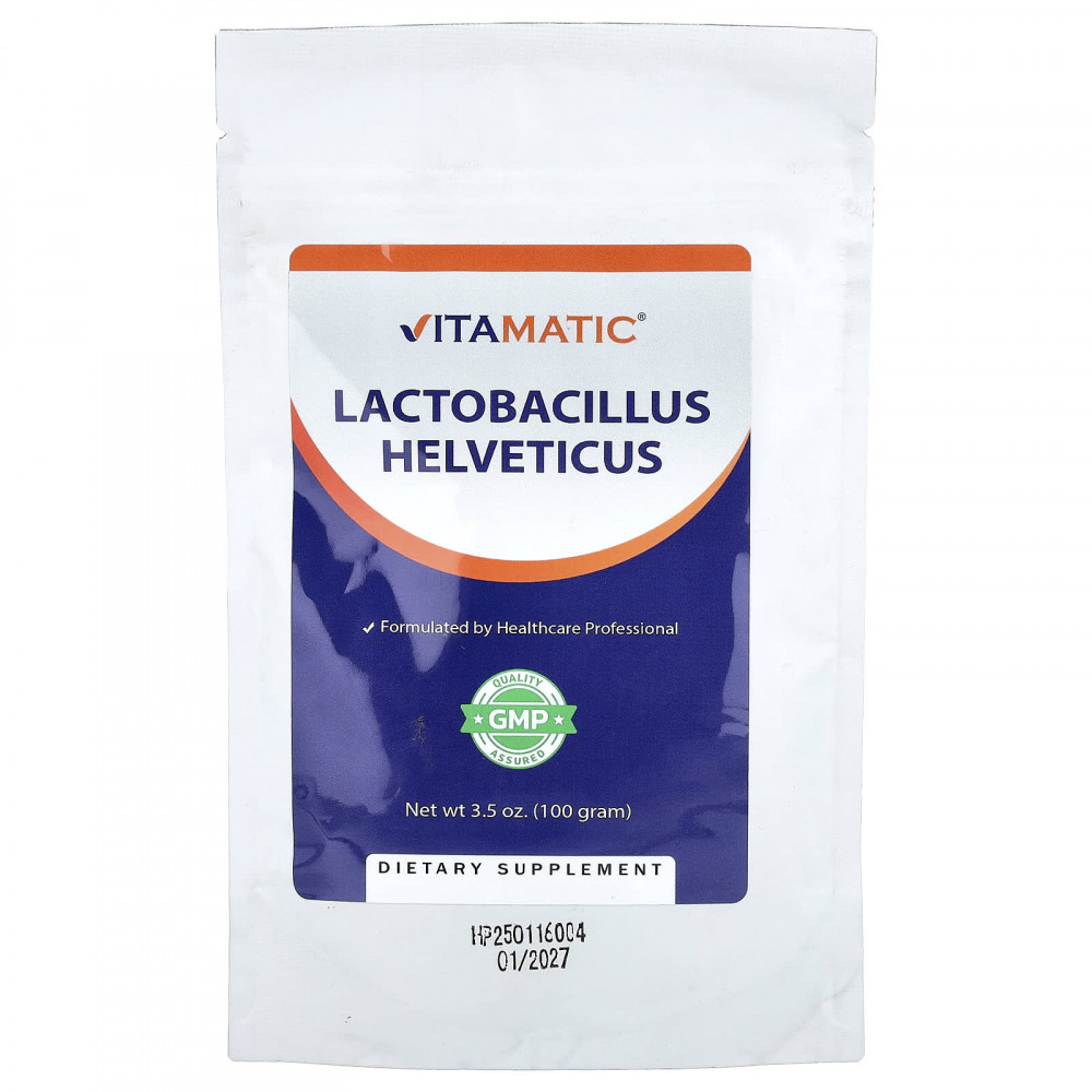 Vitamatic, лактобактерии гельветикус (Lactobacillus helveticus), 100 г (3,5 унции) в Москве - eco-herb.ru | изображение Vitamatic, лактобактерии гельветикус (Lactobacillus helveticus), 100 г (3,5 унции) в Москве - eco-herb.ru | фото