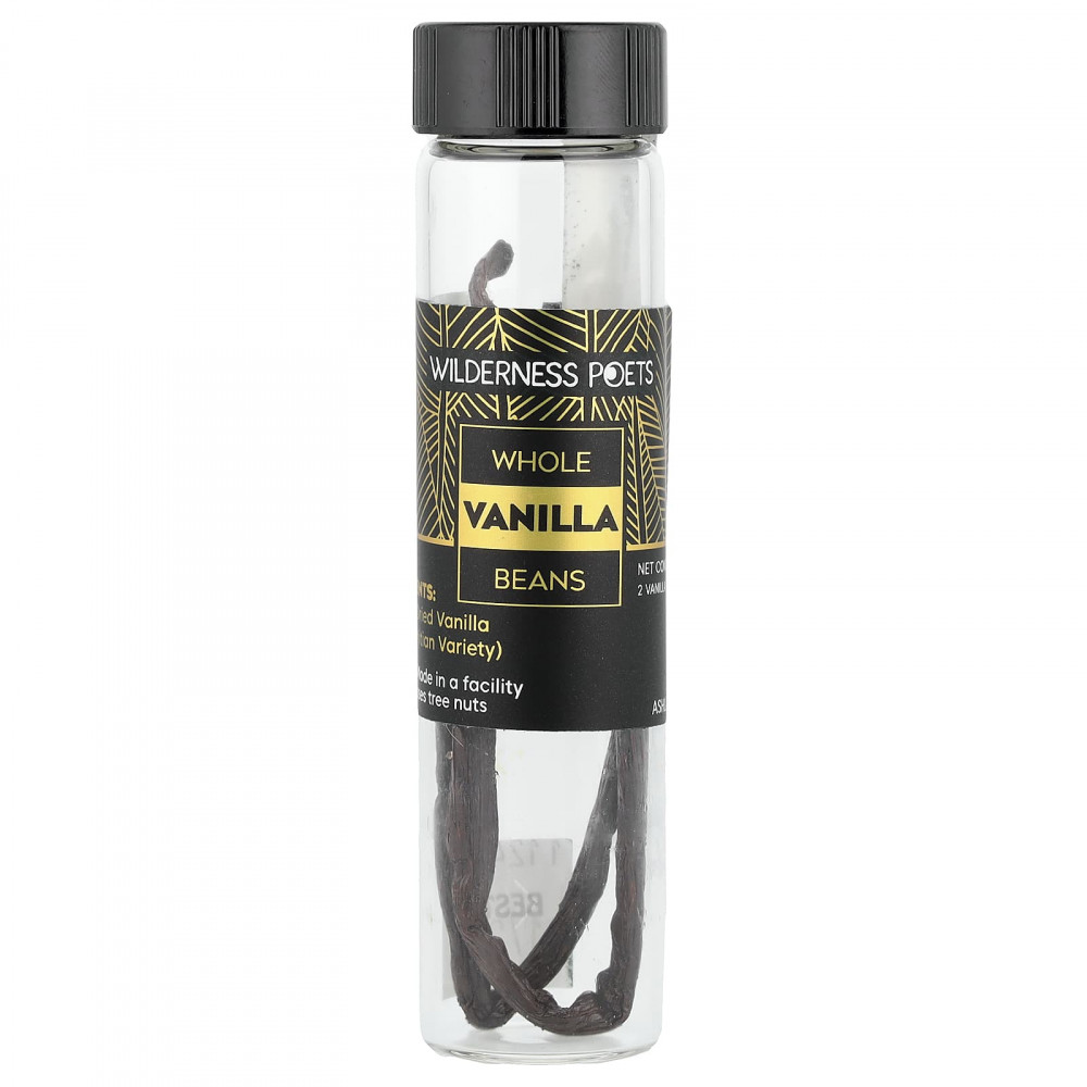 Wilderness Poets, цельные стручки ванили, 2 шт. в Москве - eco-herb.ru | изображение Wilderness Poets, цельные стручки ванили, 2 шт. в Москве - eco-herb.ru | фото