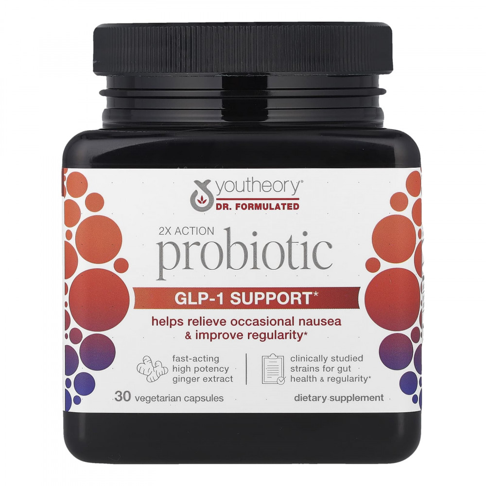 Youtheory, пробиотик двойного действия, 30 вегетарианских капсул в Москве - eco-herb.ru | изображение Youtheory, пробиотик двойного действия, 30 вегетарианских капсул в Москве - eco-herb.ru | фото