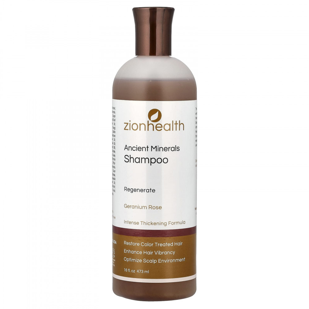 Zion Health, Ancient Minerals, шампунь, герань и роза, 473 мл (16 жидк. унц.) в Москве - eco-herb.ru | изображение Zion Health, Ancient Minerals, шампунь, герань и роза, 473 мл (16 жидк. унц.) в Москве - eco-herb.ru | фото