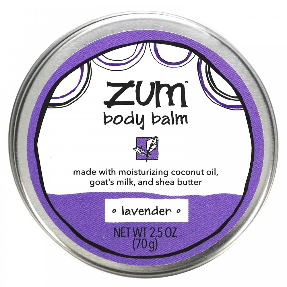 ZUM, Zum Body Balm, Lavender, 2.5 oz (70 g) в Москве - eco-herb.ru | фото