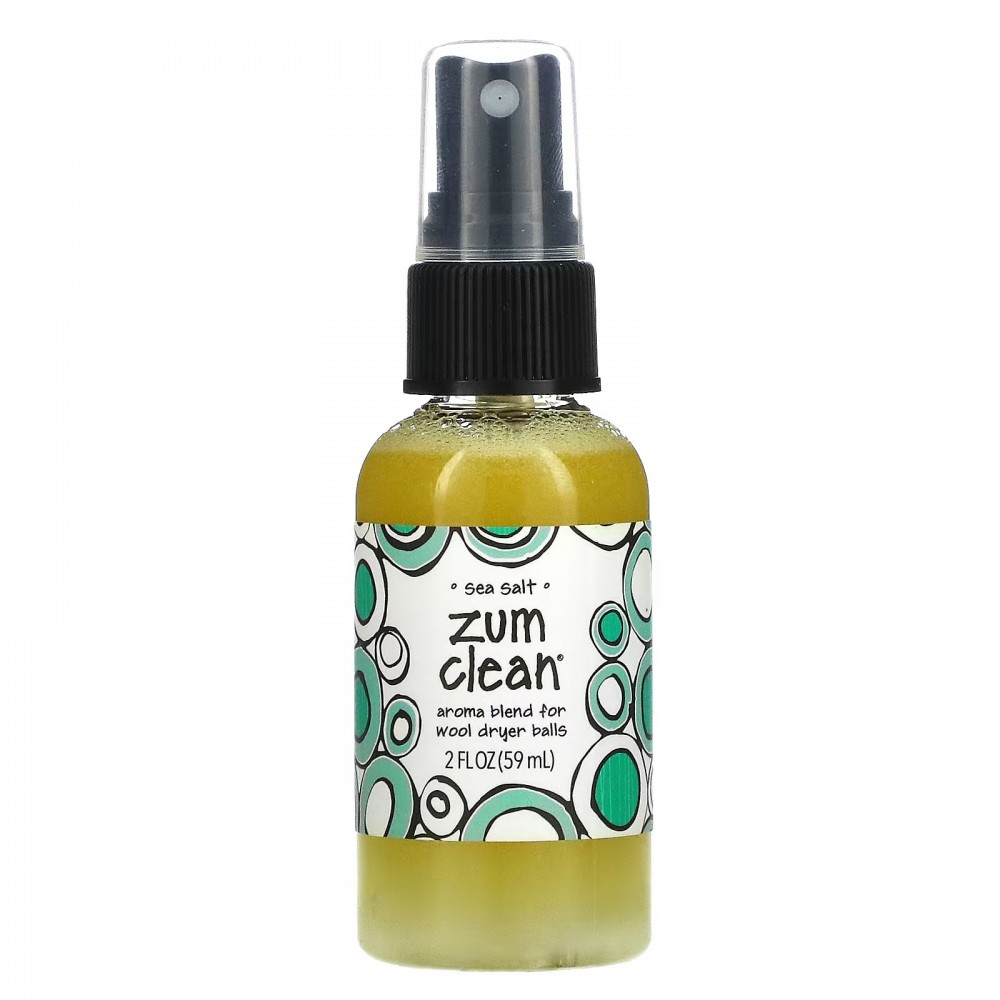 ZUM, Zum Clean, смесь ароматов для шариков для сушки шерсти, морская соль, 59 мл (2 жидк. Унции) в Москве - eco-herb.ru | фото